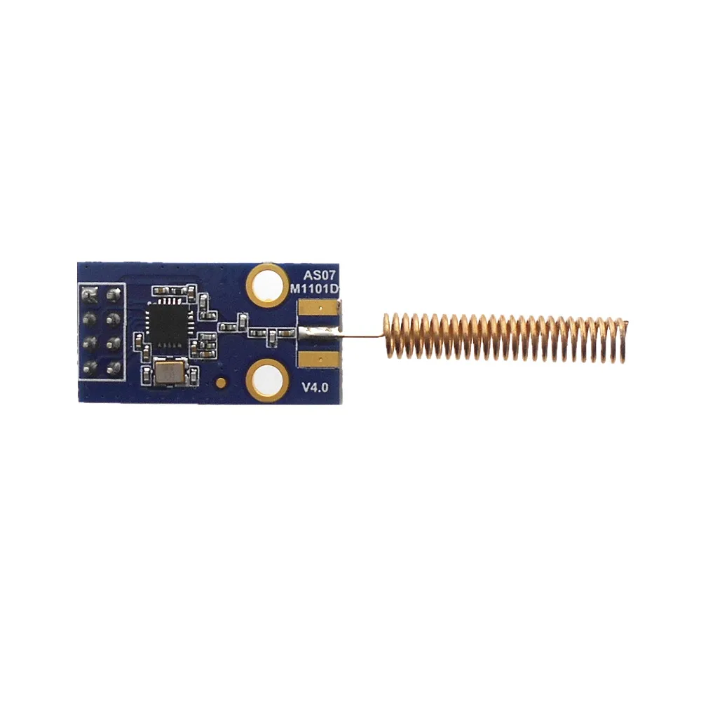 AS07-M1101D-TH CC1100 / CC1101 433 МГц беспроводной модуль передачи данных 10 мВт 0 7 км SPI |