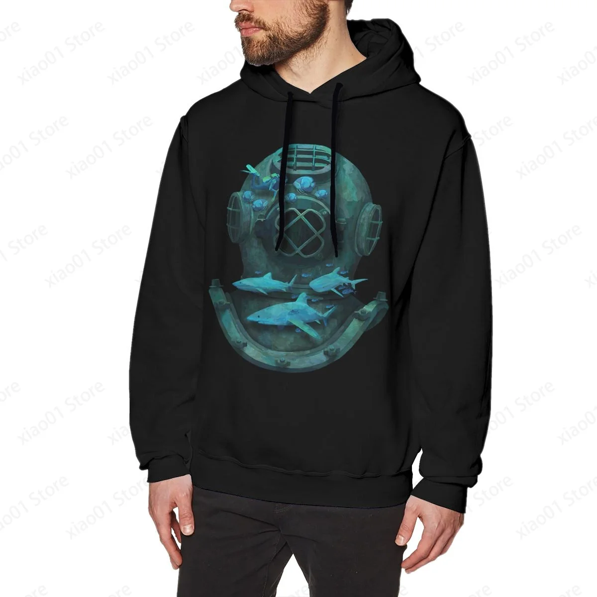 

Deep Diving Hoodie Sweatshirts Fashion Graphics Harajuku Streetwear Hoodies