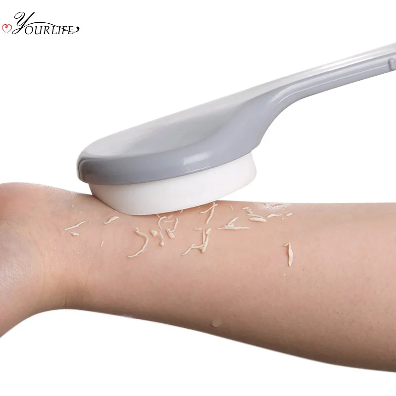 OYOURLIFE отшелушивающая губка для ванной с длинной ручкой скребок спины