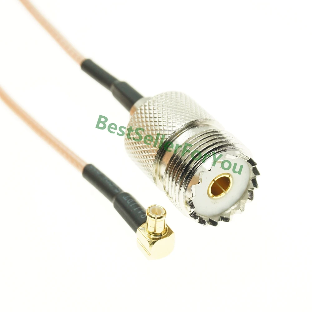 Кабель RG316 MCX с прямым углом для разъема UHF SO239 SO 239 JACKCoax RF Pigtail|Соединители| |