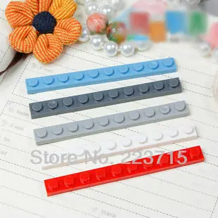 Бесплатная доставка! 4477 50 шт. * пластина 1x10 * сделай сам, развивающие блочные кирпичи, совместимые с сборными элементами