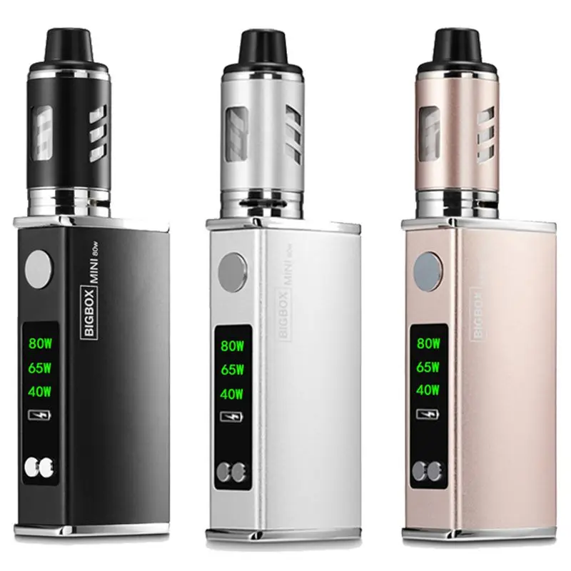 HHO 80W Регулируемый vape коробка мод комплект 2200 мАч 0.3ohm 3 мл танк электронная