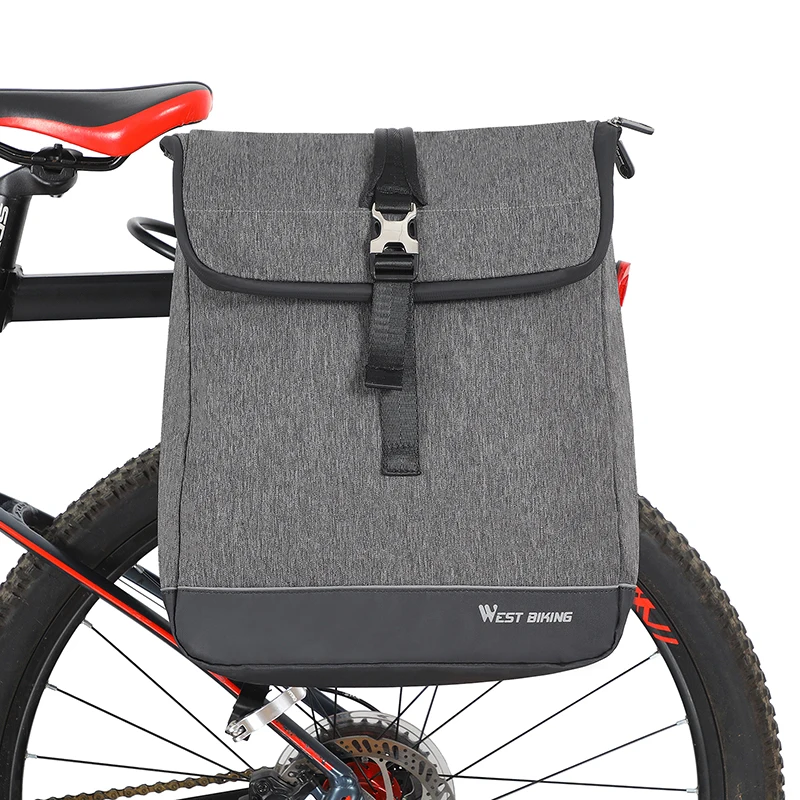 WEST BIKING Multipurpose Trunk Bag 15-25L Large Capacity Foldable Backpack Men Fashion Business Backpack Cycling Travel Bags