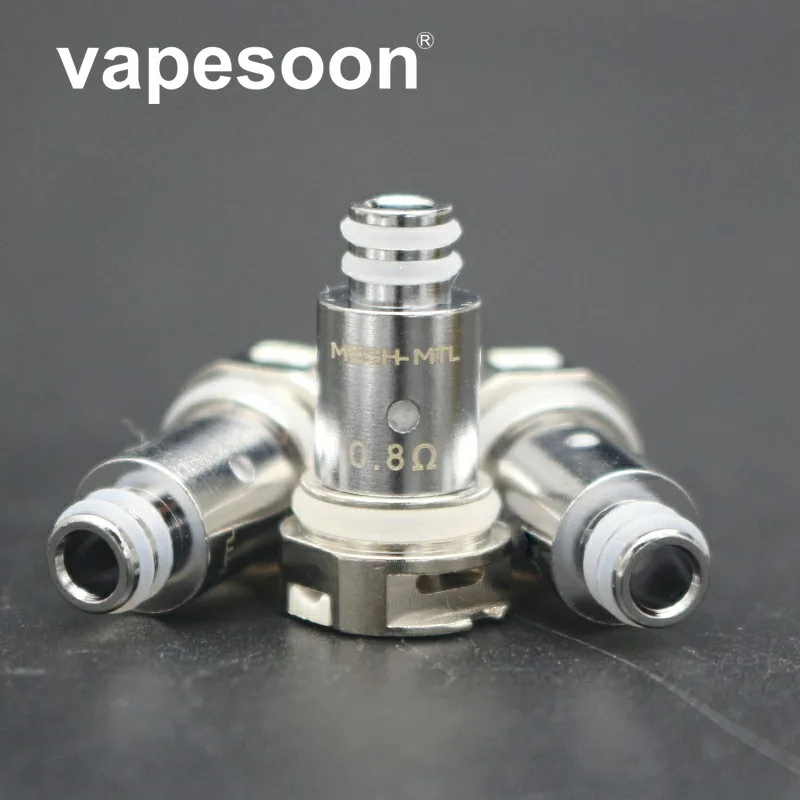 20 шт vapesoon Сменная головка Nord с обычной сеткой керамическая 1,4/0,6 Ом для Smok nord pod kit fit Nord Pod vape Kit