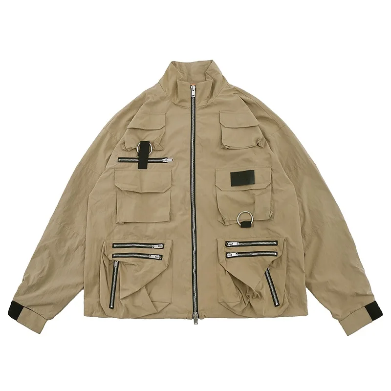 

Fgss men's clothing - autumn and winter 2020 new Guochao tooling jacket Multi Pocket assault suit functional wind jacket