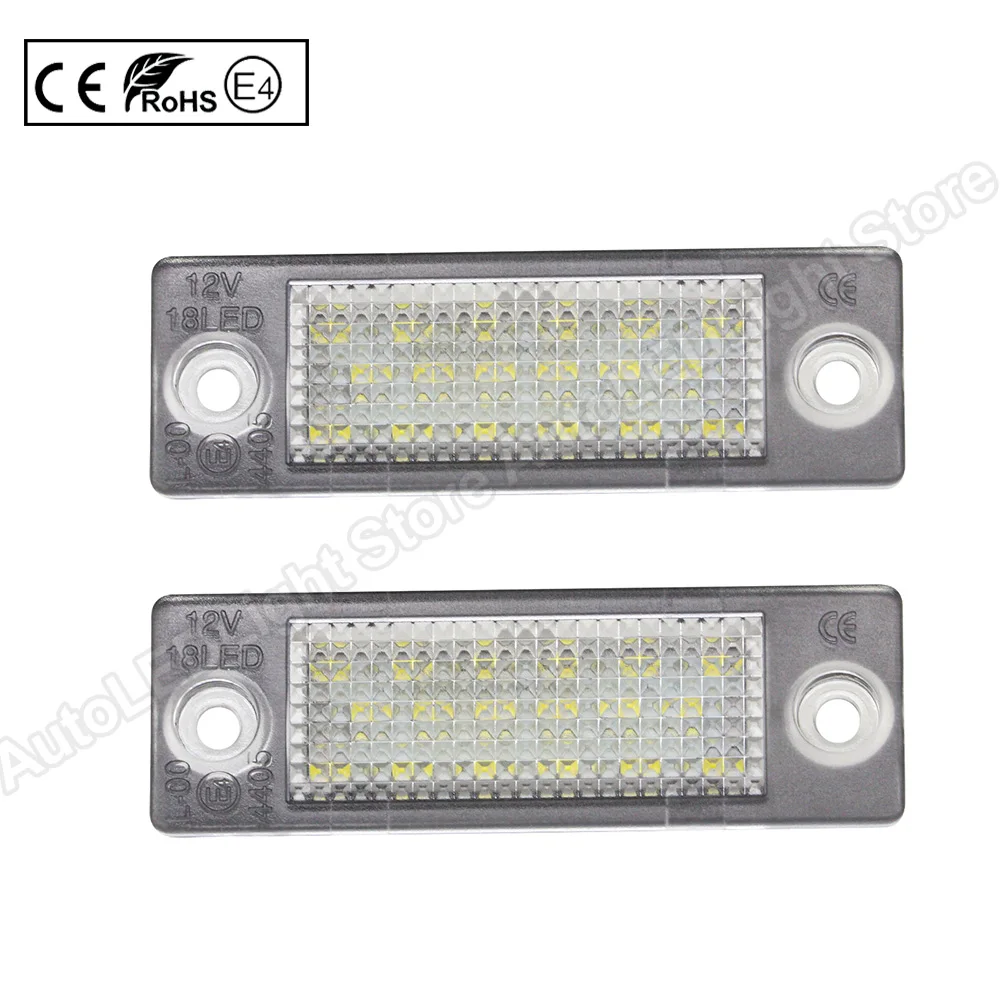 2 шт. светодиодный номерной знак светильник лампы для VW Caddy Mk3 Гольф Mk5 плюс Jetta Passat
