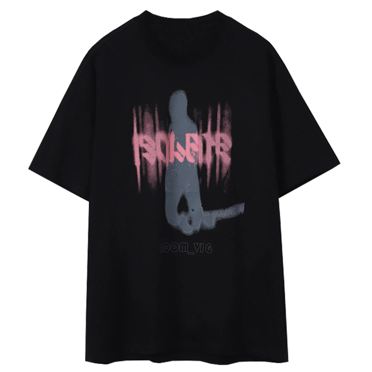 

LACIBLE в стиле хип-хоп Харадзюку уличная креативный принт «панк-рок» в готическом стиле, изображением из мультфильма, футболки для детей, Повс...