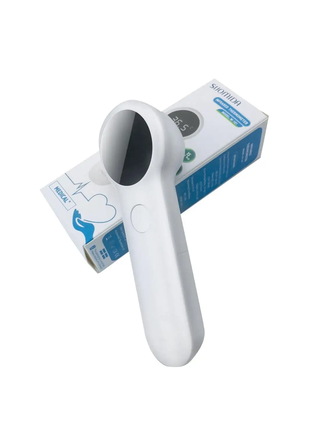 Цифровой термометр красный лазерный инфракрасный Бесконтактный ИК пирометр ЖК