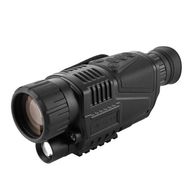

Монокуляр 5x40 с цифровым зумом, портативный, с ИК-подсветкой, для охоты