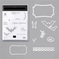 bat metal cutting dies and stamps scrapbooking decoration stencil handmade card make model craft mold die cut new arrival 2021
