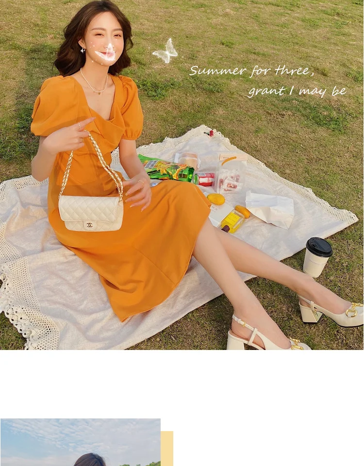 

CMAZ Dresses For Women Summer 2021 Korean Style