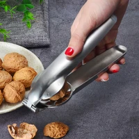 premium 2 in 1 quick chestnut clip nut plier nut cracker sheller walnut metal stainless steel kitchen tools