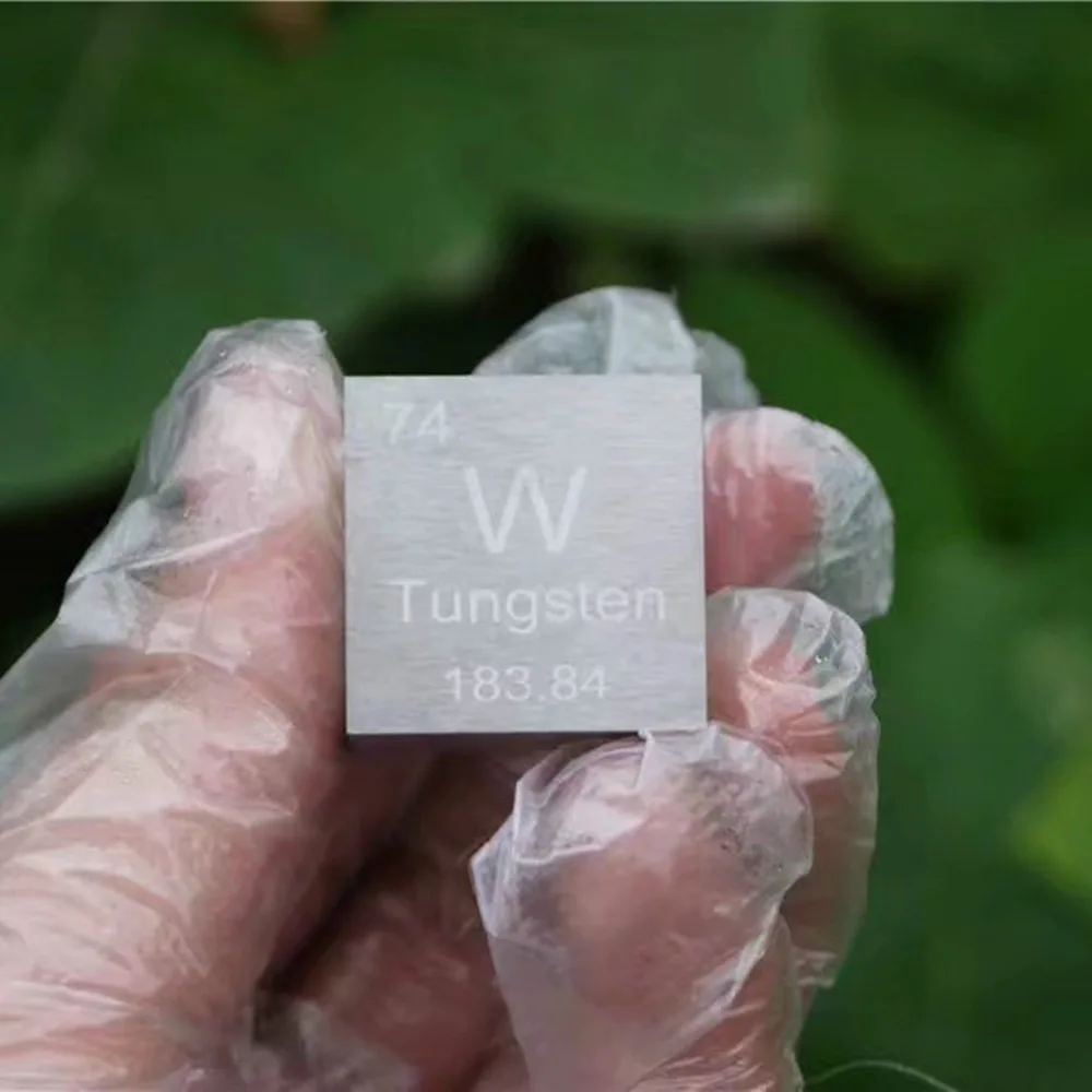 

Tungsten Metal 1 Inch 25.4mm Density Cube 99.95% Pure for Element Collection