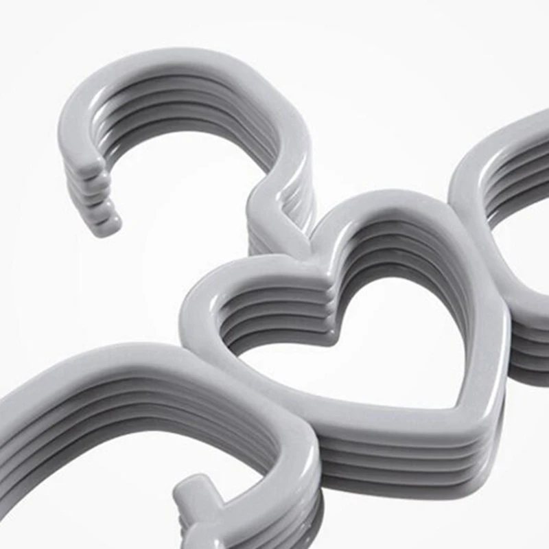 20 шт. Новый дизайн пластиковая вешалка для одежды Fly Angel Милый Белый Серый любящий