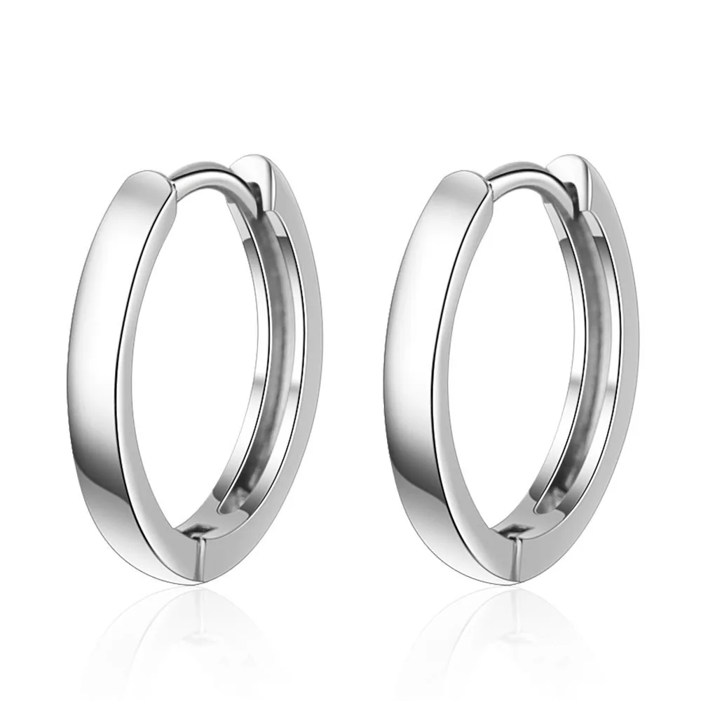 Женские круглые серьги-гвоздики из серебра 925 пробы | Украшения и аксессуары