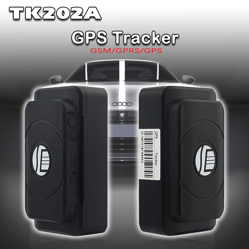 Сильный магнитный GPS трекер TK202A 6400 мАч долгий режим ожидания локатор