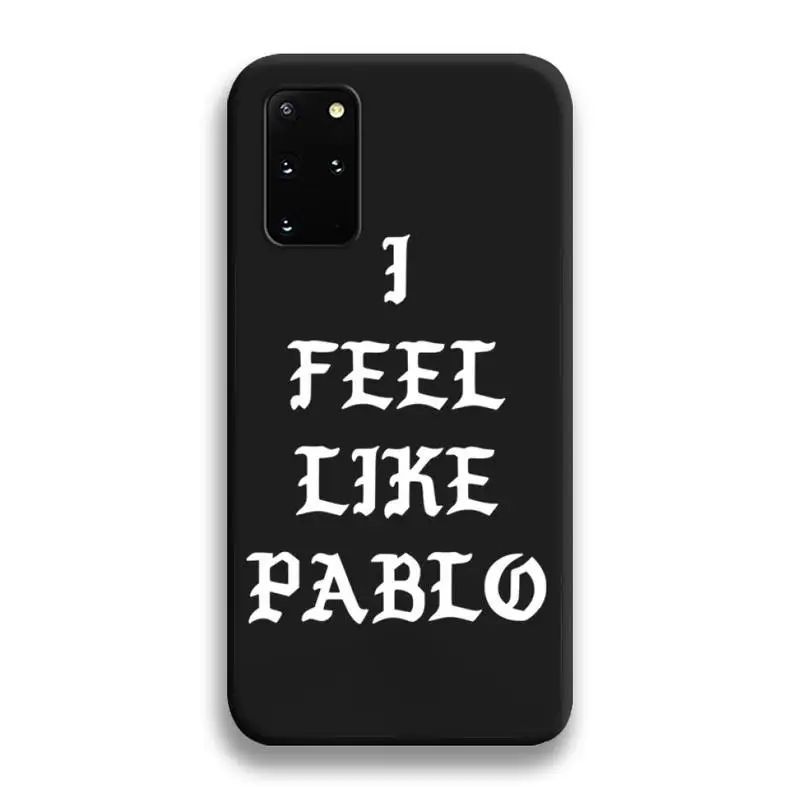 Чехлы для телефонов Kanye Omari West fashion с Пабло Samsung Galaxy S21 Plus Ultra S20 FE M11 S8 S9 plus S10 5G lite 2020 -