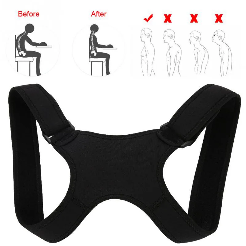 

Spine Posture Corrector Back Support Belt Shoulder Bandage Pain Relief