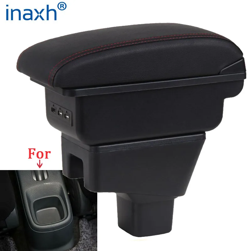 

For SUZUKI SX4 Armrest Interior Parts Car Armrest box Retrofit parts Storage box car accessories Interior with USB LED