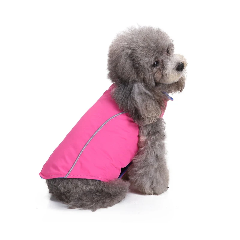 BDTHOOO 100% Cotton Autumn winter pet dogs cloth zipper dog clothes pets clothing thick coat |