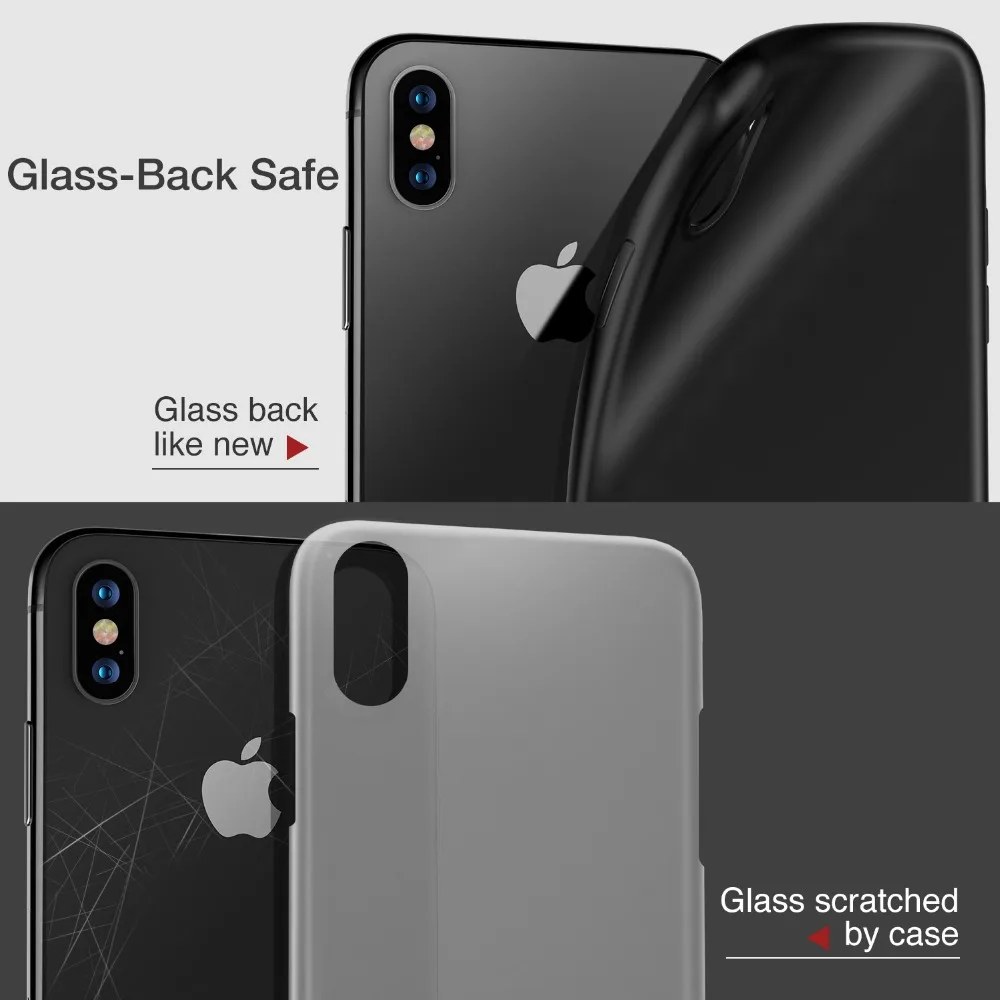 ESR чехол для телефона для iphone X ультратонкий милый мягкий чехол из ТПУ для Apple iphone X 10 Модный гибкий чехол