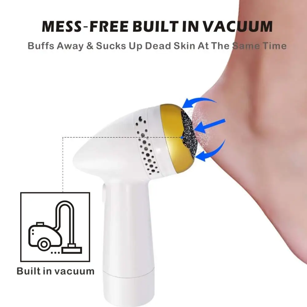 Перезаряжаемые Электрический Вакуумные адсорбции Шлифовальная Пилка Для Ног