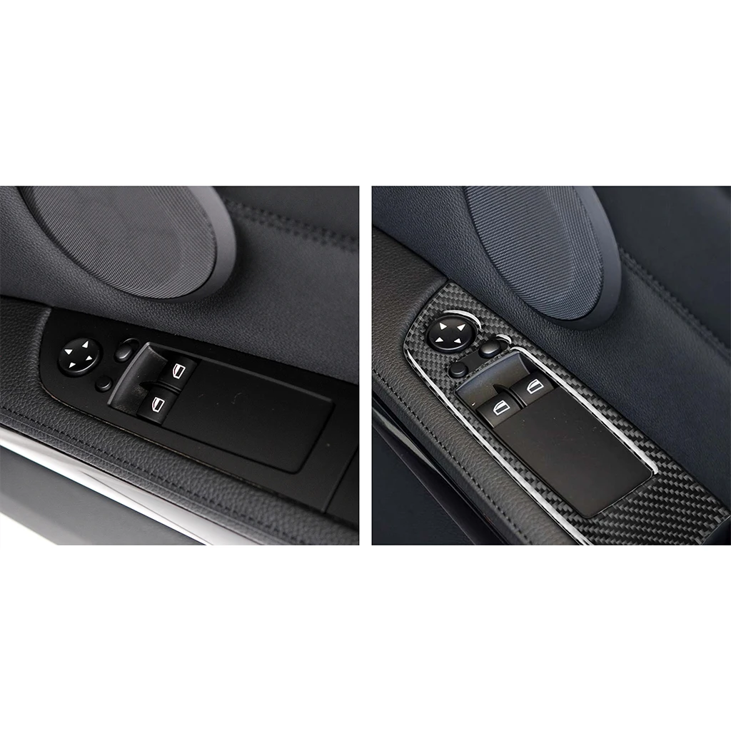 

1-piece Vehicle Car Door Window Switch Switch Panel Cover for 3 Series E90 E93