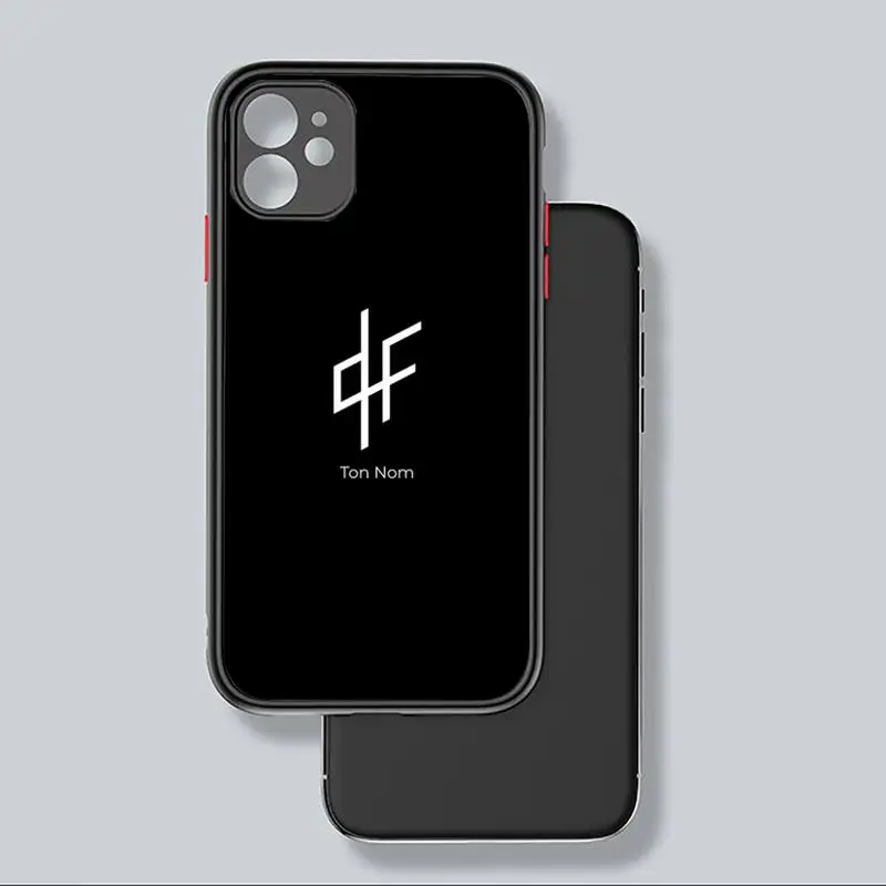 

Rapper PNL QLF pattern Coque Phone Case black matte transparent For iPhone 7 8 x xs xr 11 12 pro plus mini max Clear Funda