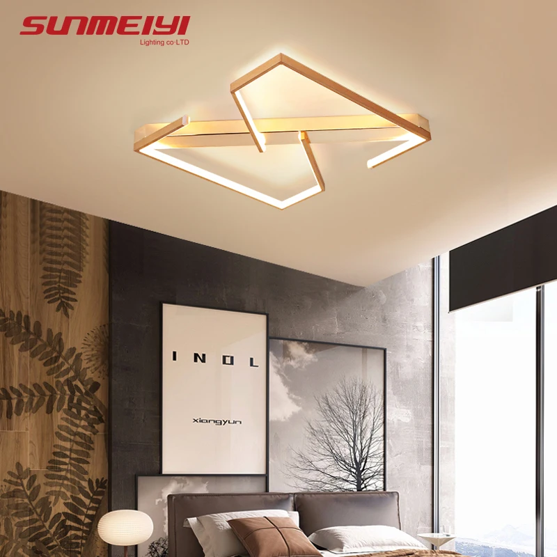 Современный золотой потолочный светильник алюминиесветодиодный Светодиодная