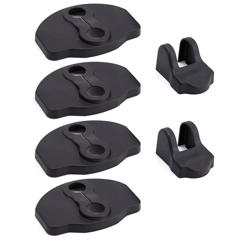 

Car Door Lock Buckle Protective Cover, Rust-proof Cover, Modified Accessories, 1 Set Of Decorative Door Lock Cover, Car Interior