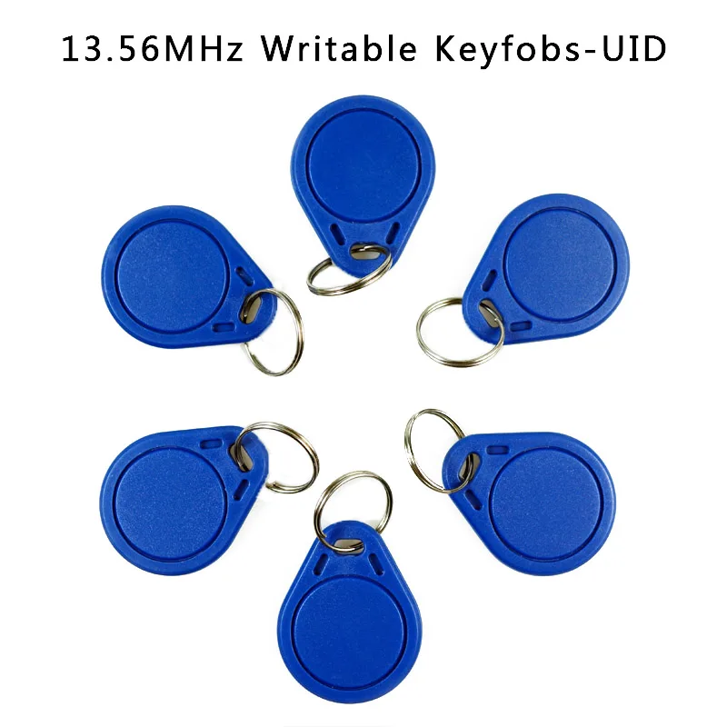 

Real 13.56MHz UID Changeable Keyfobs Token MF NFC Tag Rewritable RFID Writable Access Control Key Card Used to Copy /Clone Card