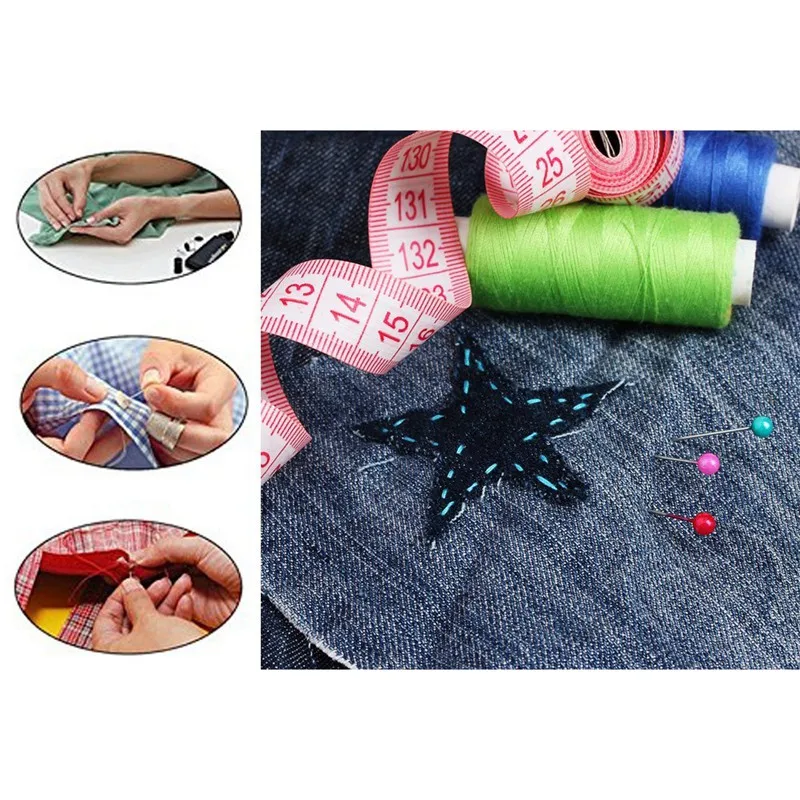 New 90 sets of multi-function sewing thread stitch tool kit fabric button craft scissors travel | Дом и сад