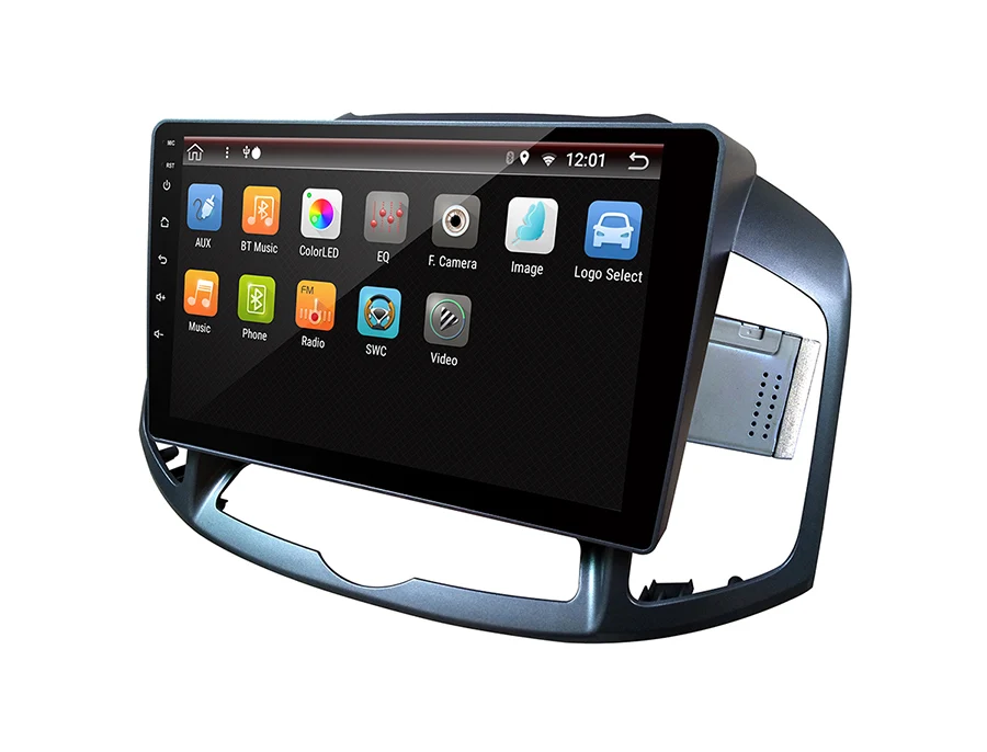 Автомобильный мультимедийный плеер allway 10 1 дюйма IPS экран Android 9 0 PX6/шесть ядер ОЗУ 4