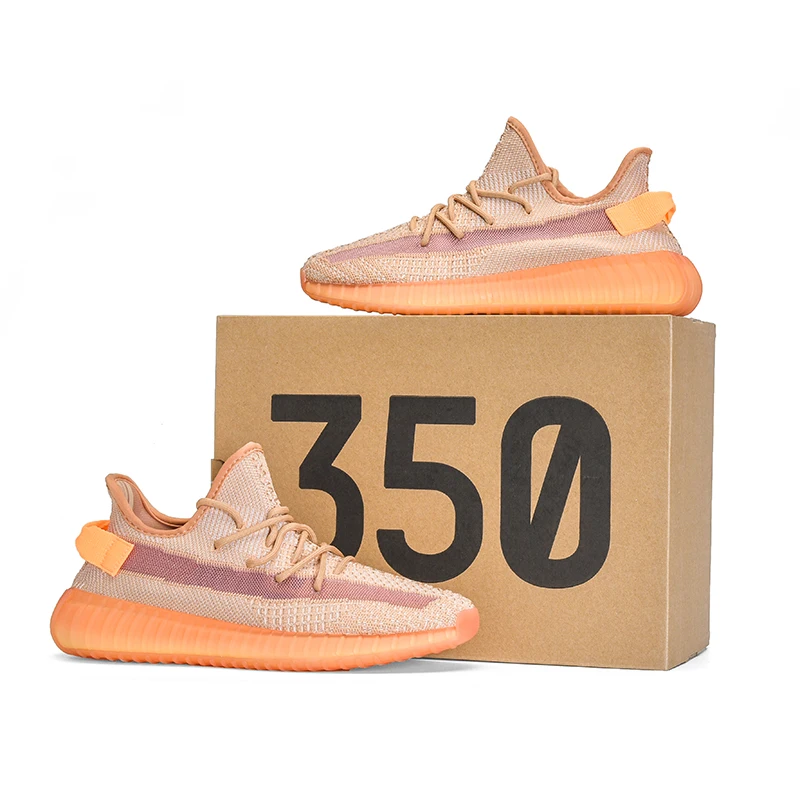 

Men Women Cream Wave Light Pink 350 Running Shoes Kanye Reflective V2 Solid Grey Sun Runner Bone Trainers Sneakers Women Walking