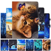cover for samsung galaxy tab a7 lite 8 7 inch sm t220 t225 cartoon leather stand coque for samsung tab a7 lite tablet case funda