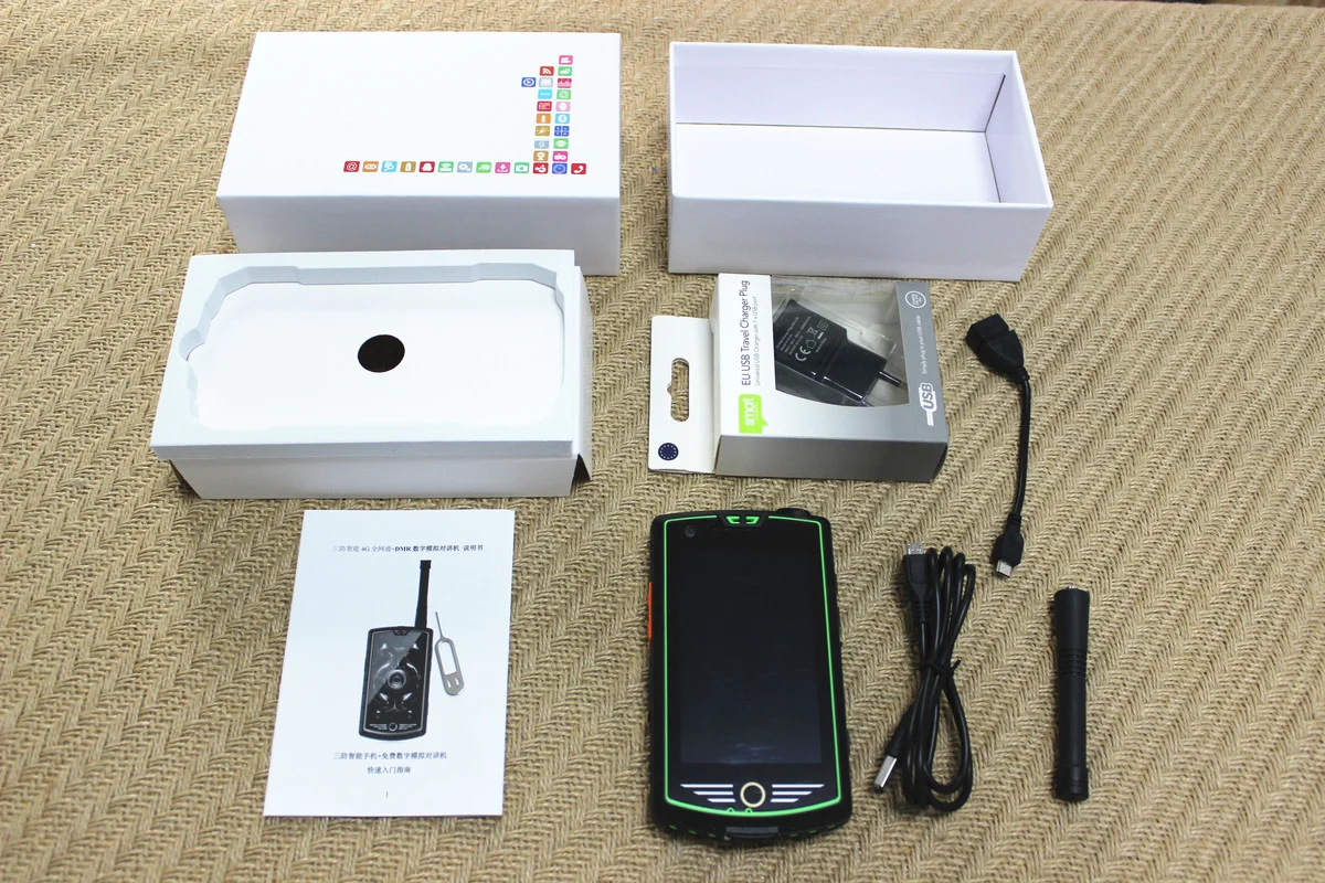 

W305 Mobile Phone Touch Screen Walkie Talkie 3GB 32GB 5000mAh 4'' 4G LTE 16MP Camera LED NFC SOS Radio PTT Interphone