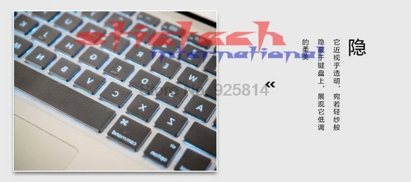 200 шт. ультратонкие прозрачные чехлы для клавиатуры из ТПУ и силикона MacBook Air Pro 11 12