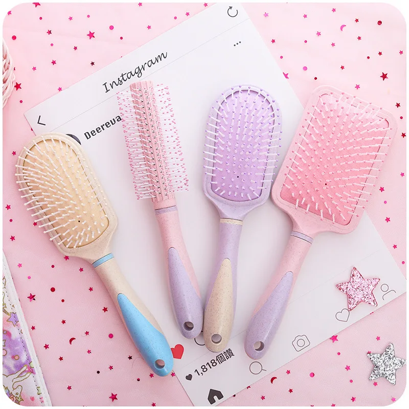 

Air Cushion Hair Salon Brush For Long Hair Paddle Brush Soft Teeth Ideal For Hair Smooth Head Massage Brush