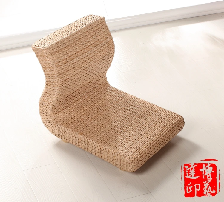 Простой соломенный стул с татами для окна балкон пол без ноги гостиная и комната