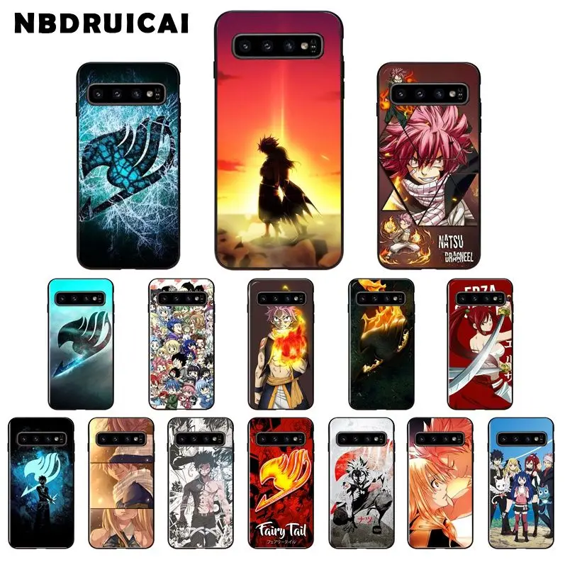NBDRUICAI Аниме Манга Сказочный хвост чехол Высокое качество телефон для Samsung S9 plus S5 S6