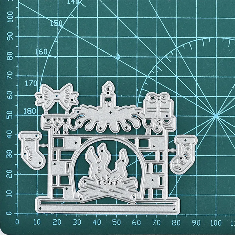 DiyArts рождественские заготовки Подарочный металлический режущие штампы Новинка