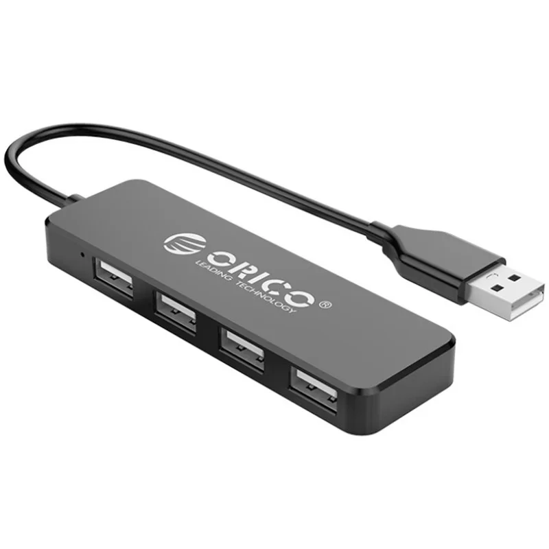 Разветвитель ORICO USB2.0 4 порта USB флеш накопитель|USB-хабы| |