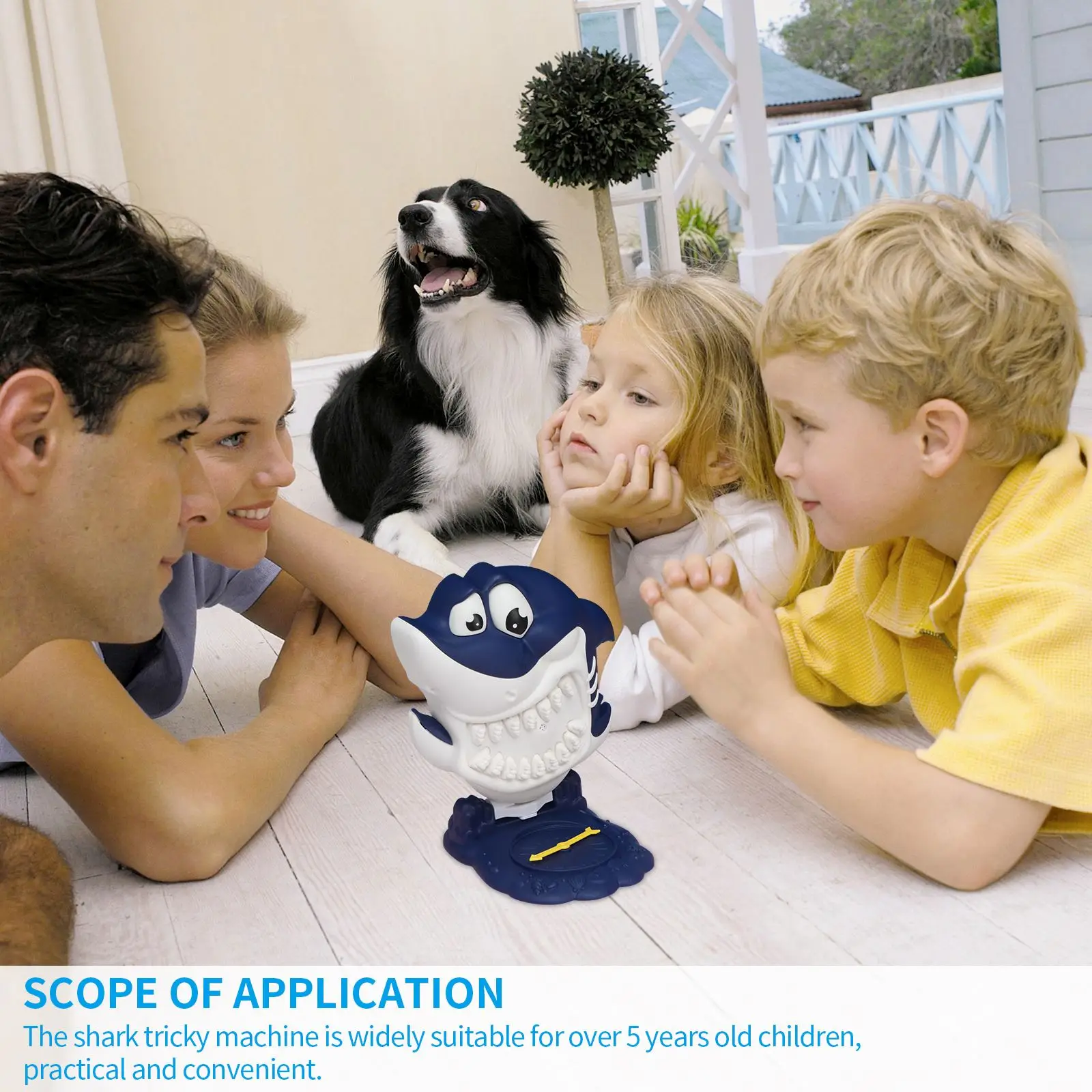 

Tricky Snappy Durable Shark Attack Shark Bite Children Fishy Board Game Interactive Family Fun Game Fish Toys Desktop Party Toy