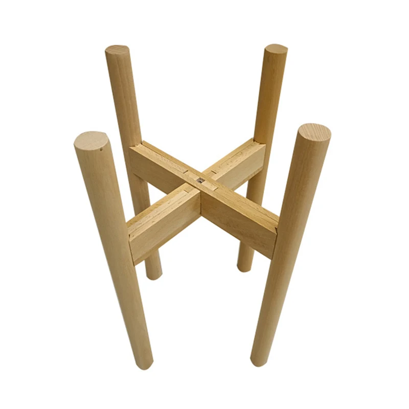 Регулируемая установка подставка держатель Деревянный крепкий для цветочных