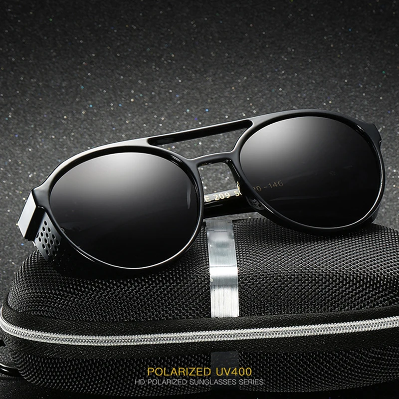 Солнцезащитные очки поляризационные в стиле стимпанк для мужчин и женщин |