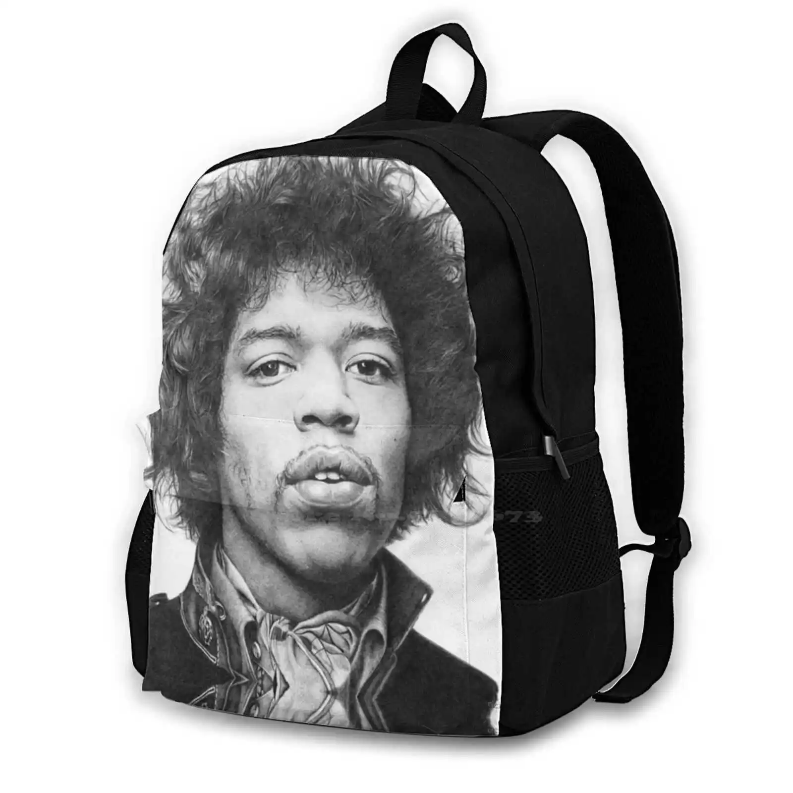 

Рюкзак Jimi для студентов, школьный ноутбук, дорожная сумка, Музыкальный музыкант Rockandroll