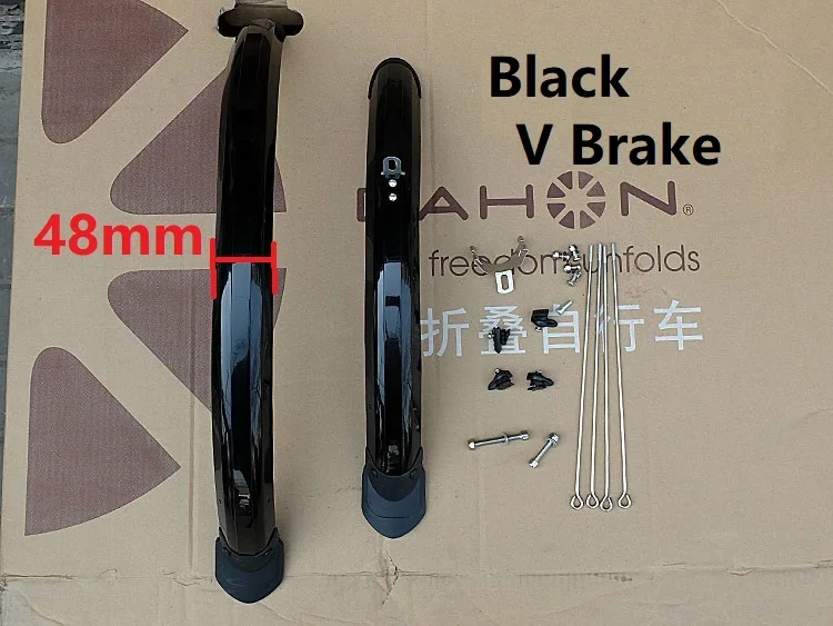 Складное пластиковое крыло для велосипеда переднее и заднее 20 дюймов Da-hon SP8 SP18