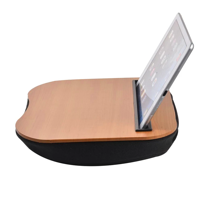 

Multifunctional Lap Desk Laptop Holder Portable Computer Table with Phone Tablet Rack For iPad Study Work