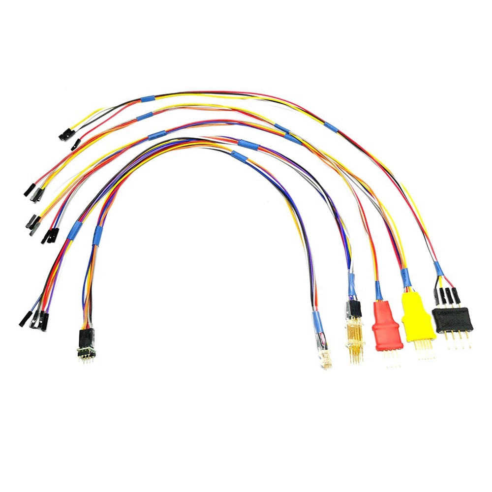 

Without Soldering 5Pcs/Set Probe Adapters for In-circuit ECU Cables Works For IPROG/XPROG Probes Adapters Car Diagnostic Cable