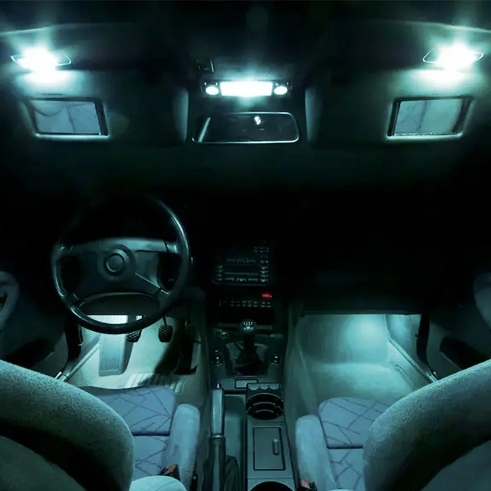 17 шт. белый светодиодный светильник лампы для салона посылка в комплекте без